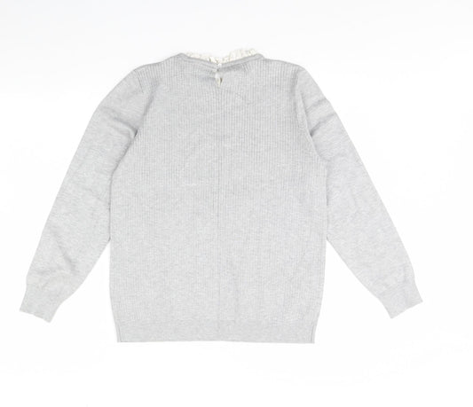 Papaya Womens Grey   Pullover Jumper Size 16