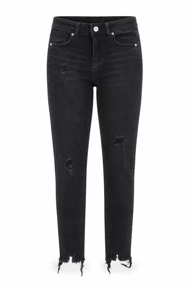 Denim & Co. Womens Blue  Denim Skinny Jeans Size 8 L28 in