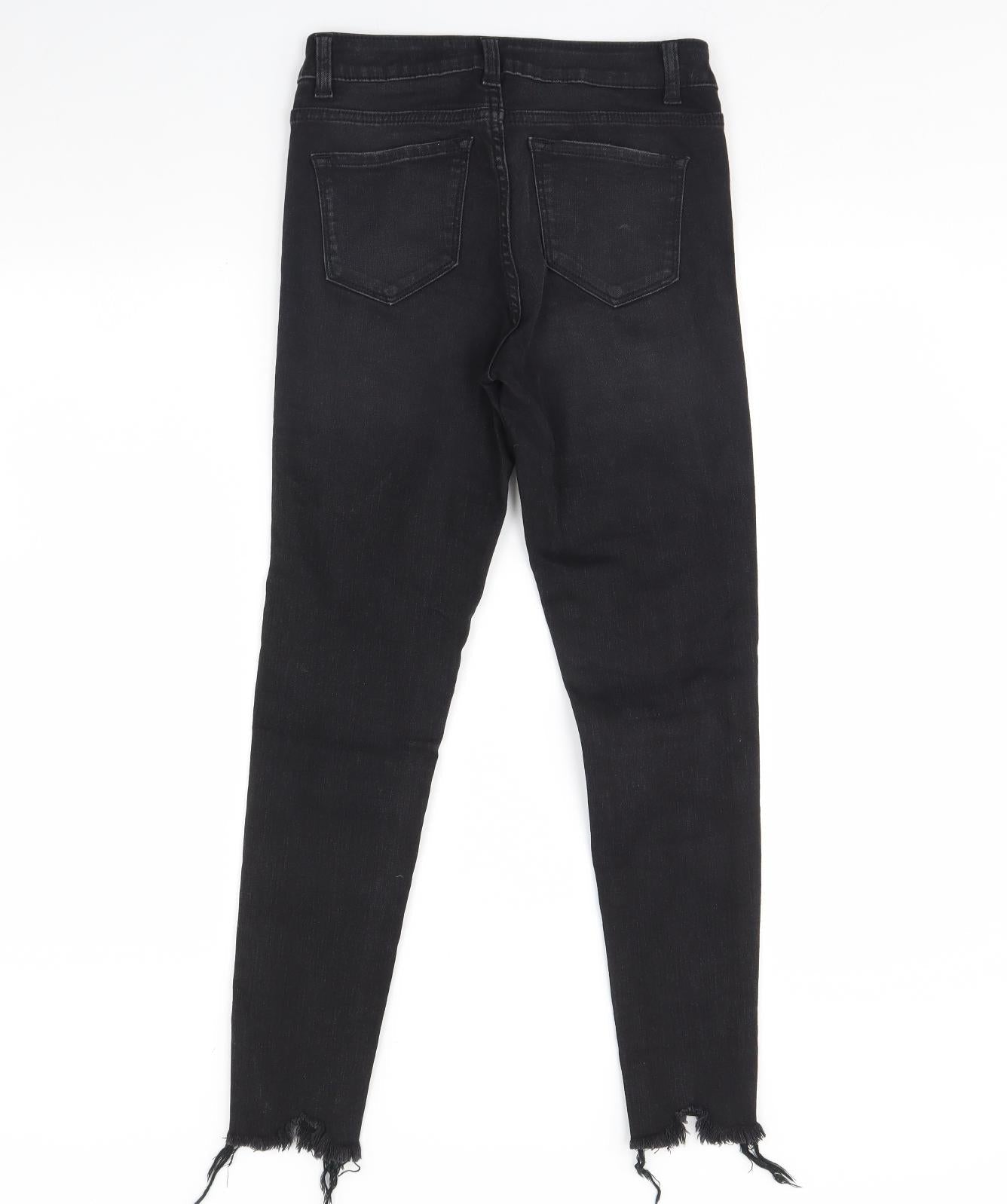 Denim & Co. Womens Blue  Denim Skinny Jeans Size 8 L28 in