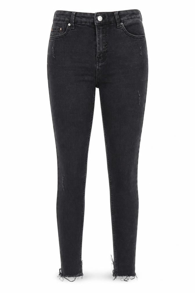 Denim & Co. Womens Black  Denim Skinny Jeans Size 12 L29 in