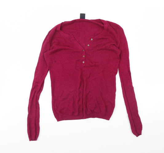 Gap Womens Pink   Basic Blouse Size S