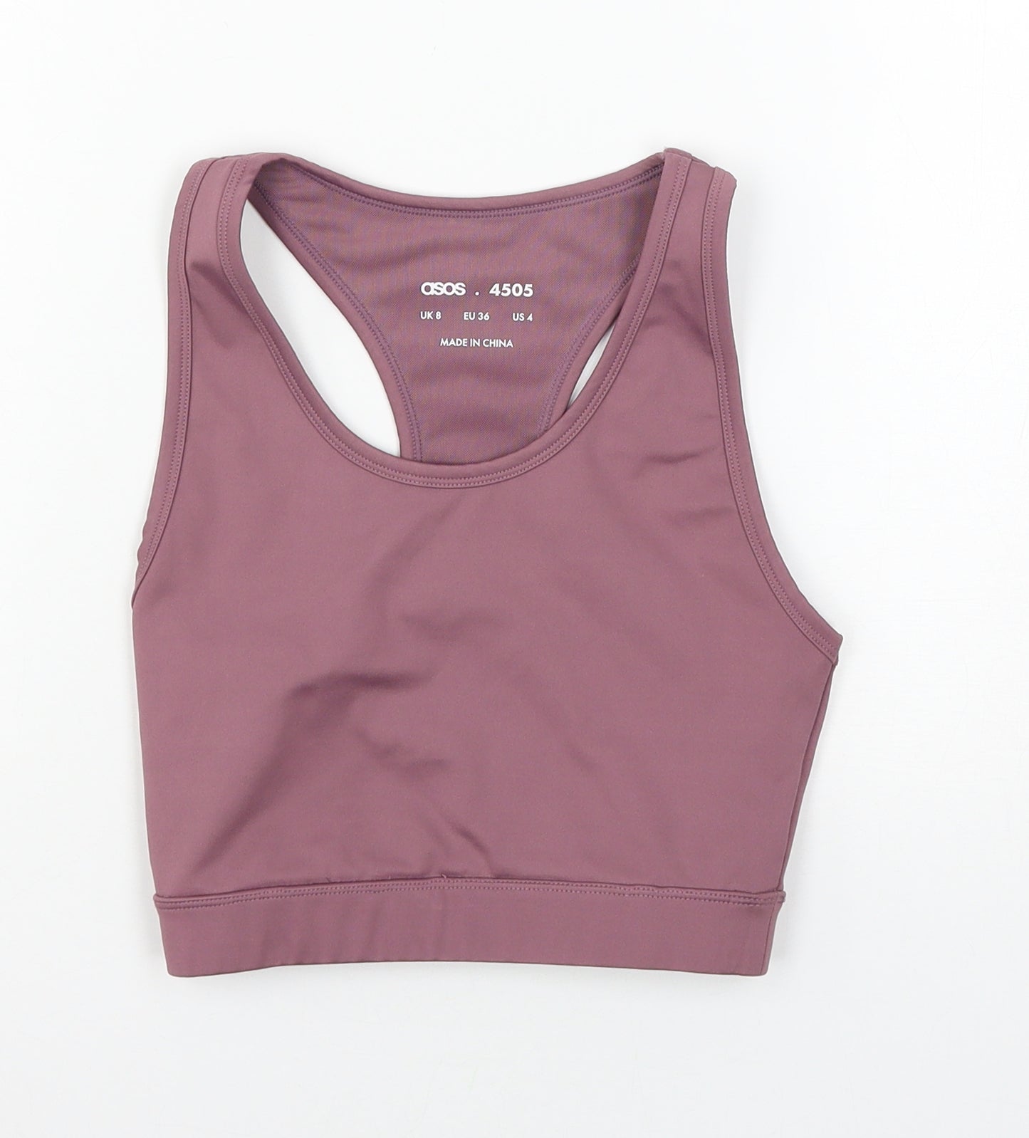 ASOS Womens Purple  Jersey Basic Tank Size 8