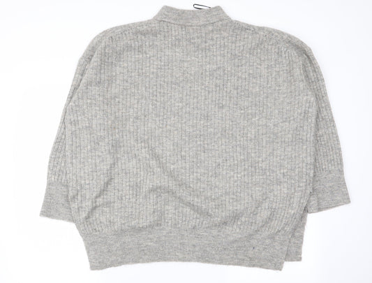 H&M Womens Grey   Pullover Jumper Size 12