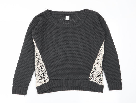 r edition Womens Grey   Pullover Jumper Size 10