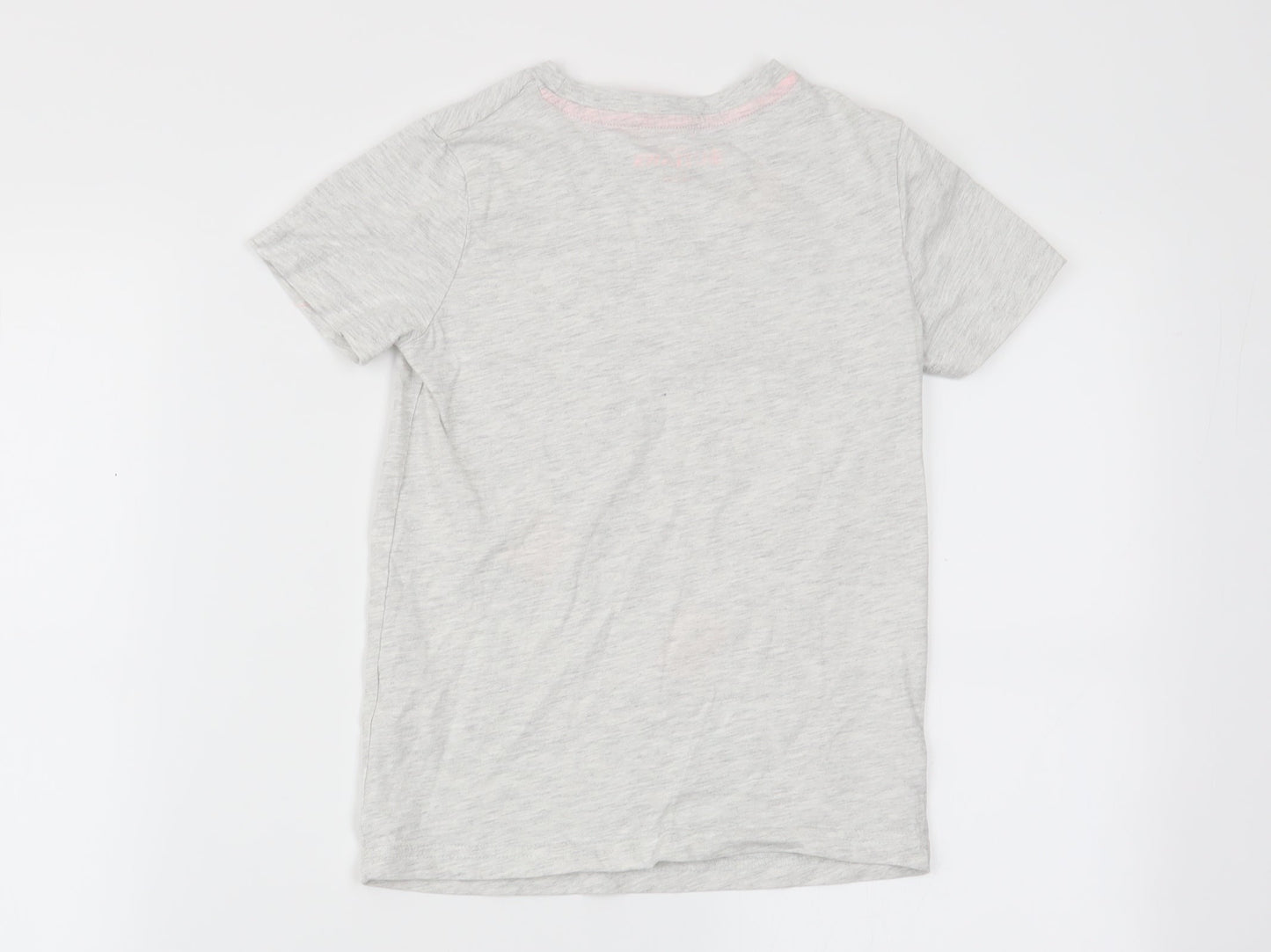utlaws Boys Grey   Basic T-Shirt Size 7-8 Years