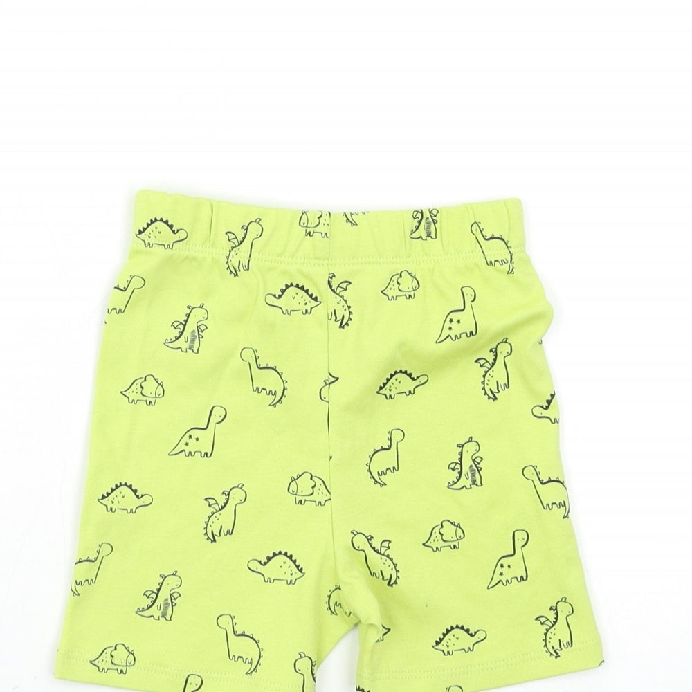 George Baby Green   Sweatpants Trousers Size 12 Months  - dinosaur