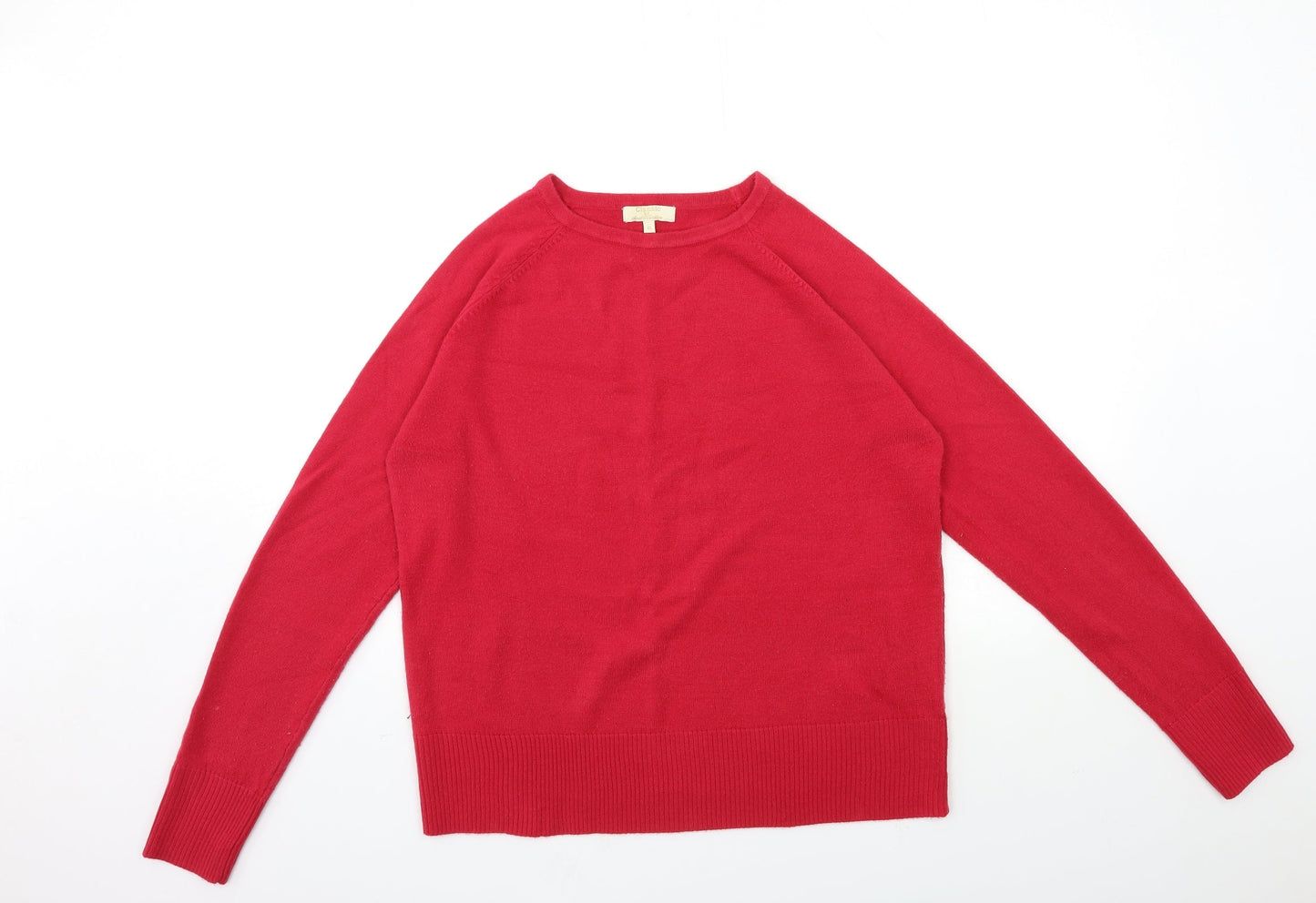 sarah hamilton Womens Red  Knit Pullover Jumper Size XL