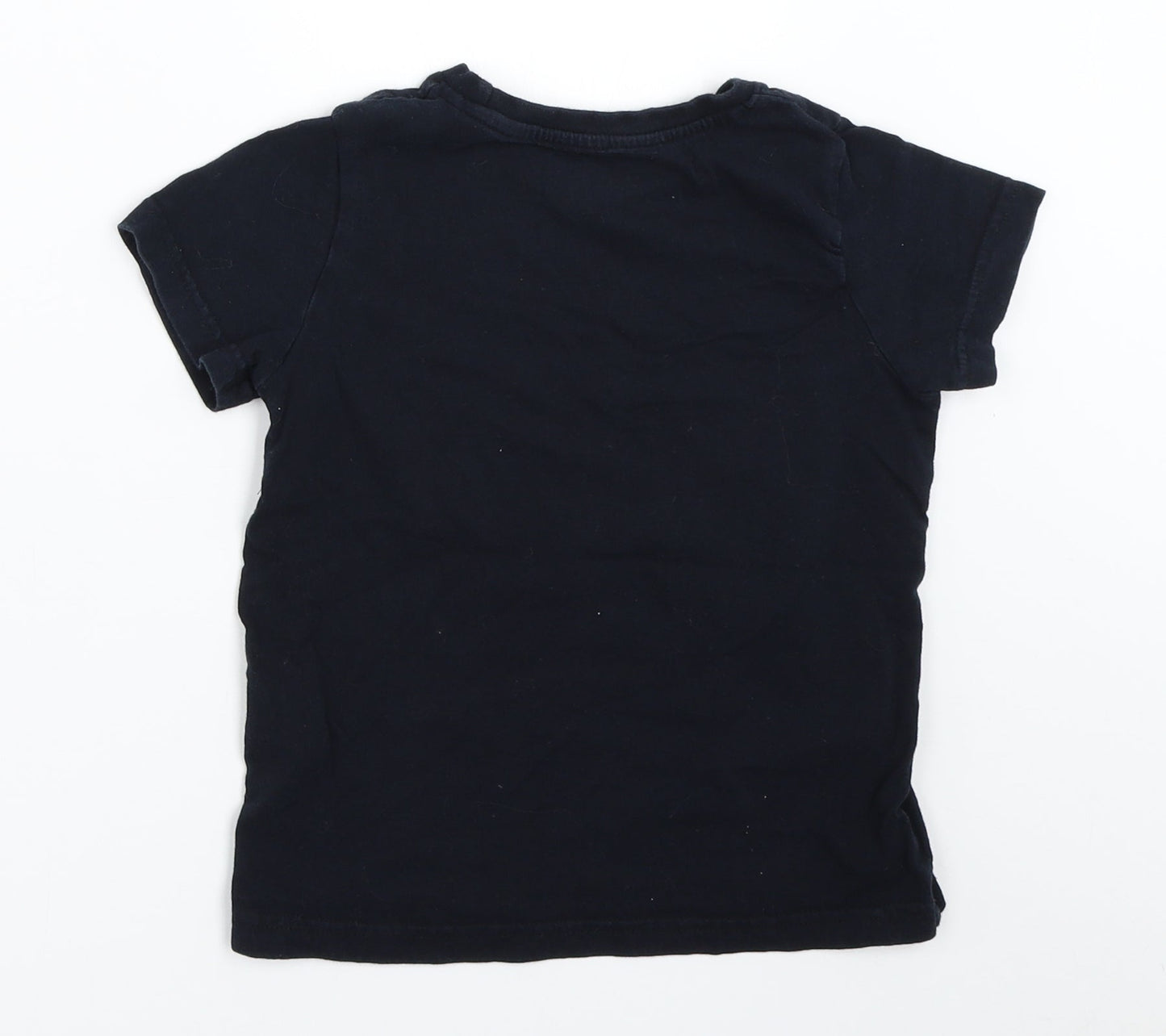 Primark Boys Blue   Basic T-Shirt Size 5-6 Years