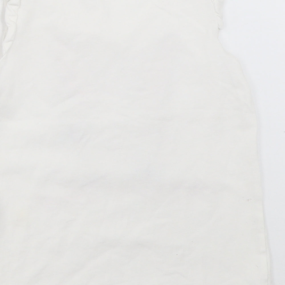Breeze Girls Girls White   Basic Tank Size 5 Years