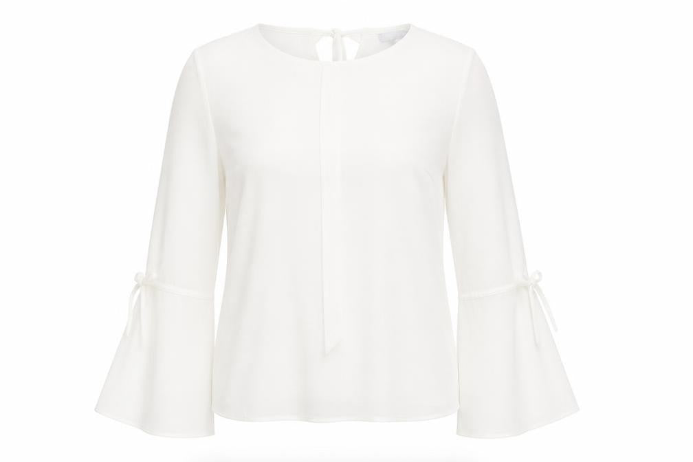 Red Herring Womens White   Basic Blouse Size 12