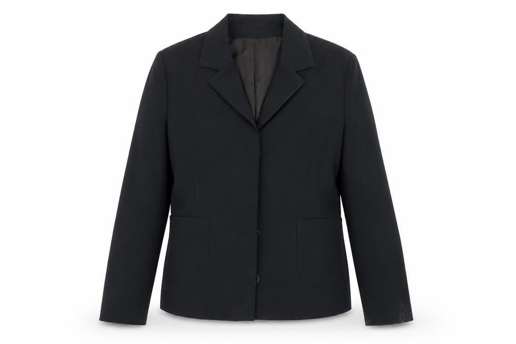 Etan Womens Black   Jacket Suit Size 14