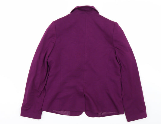 BHS Womens Purple   Jacket Suit Size 16