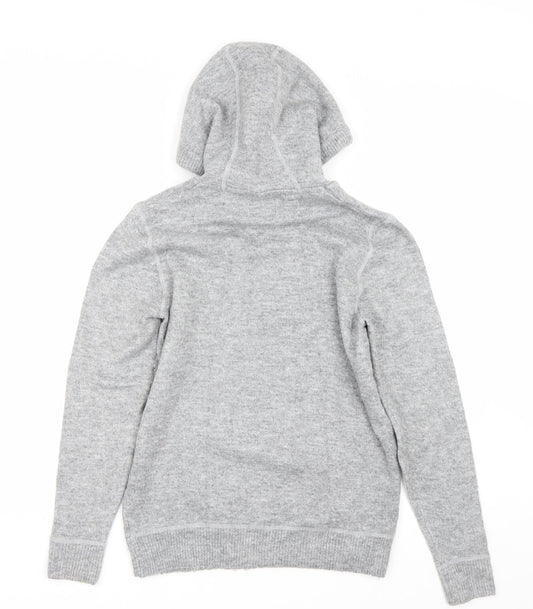 George Womens Grey   Pullover Hoodie Size S