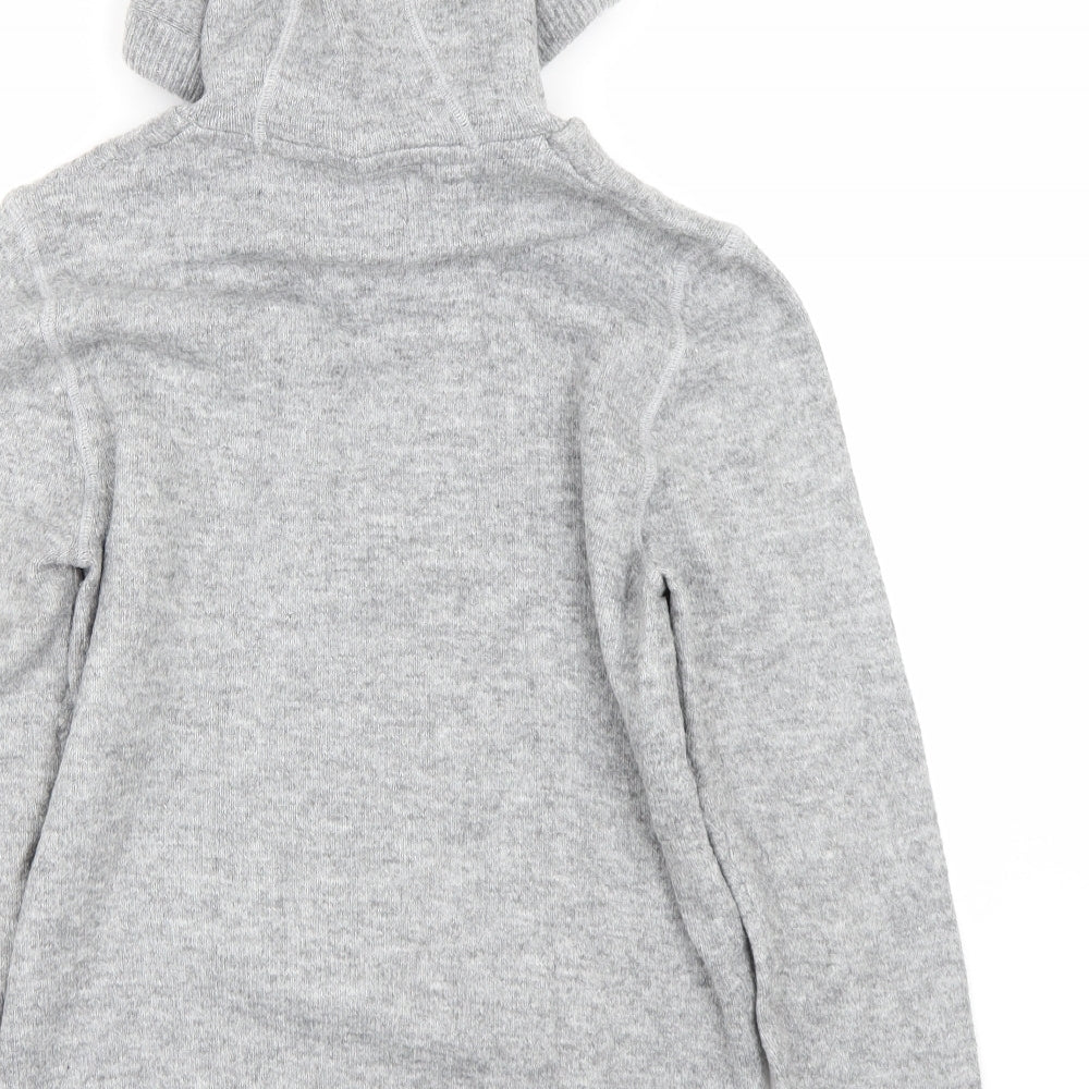 George Womens Grey   Pullover Hoodie Size S