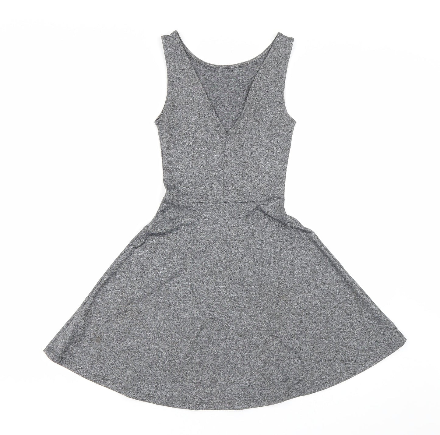 H&M Womens Grey   Tank Dress  Size S