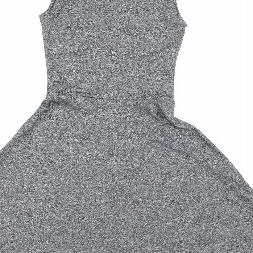 H&M Womens Grey   Tank Dress  Size S