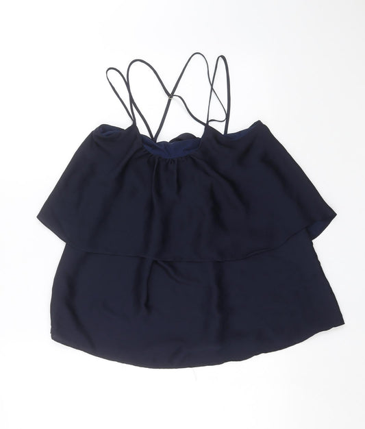 River Island Womens Blue   Basic Blouse Size 8