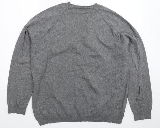 Gap Mens Grey  Knit Pullover Jumper Size XL