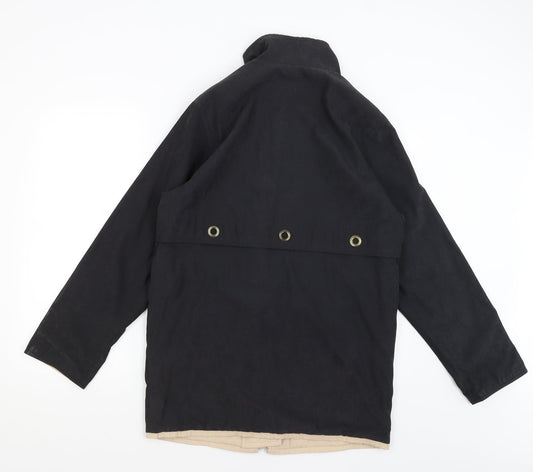 Berkertex Womens Black   Rain Coat Coat Size 10