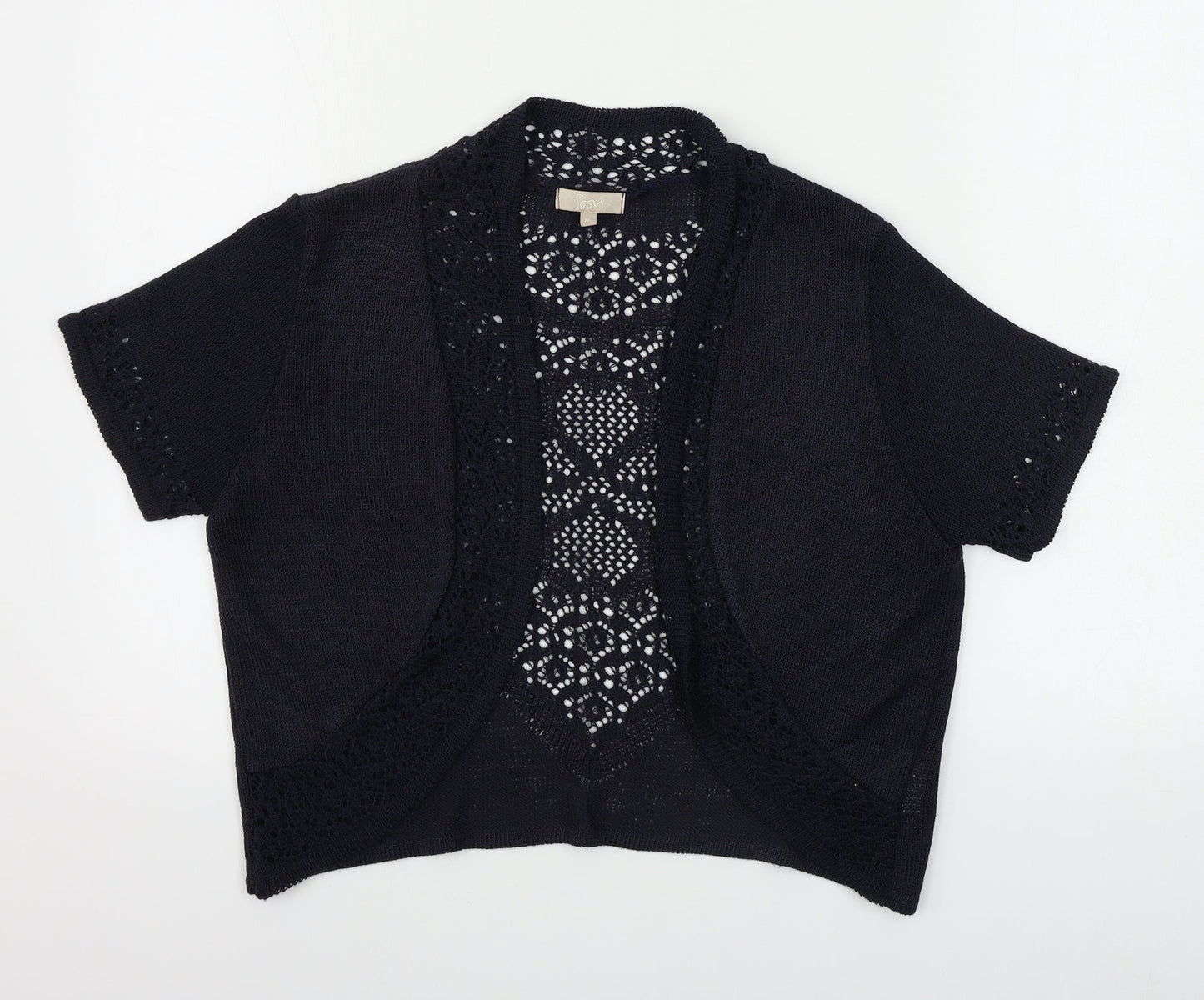 Soon Womens Black   Cardigan Jumper Size 16