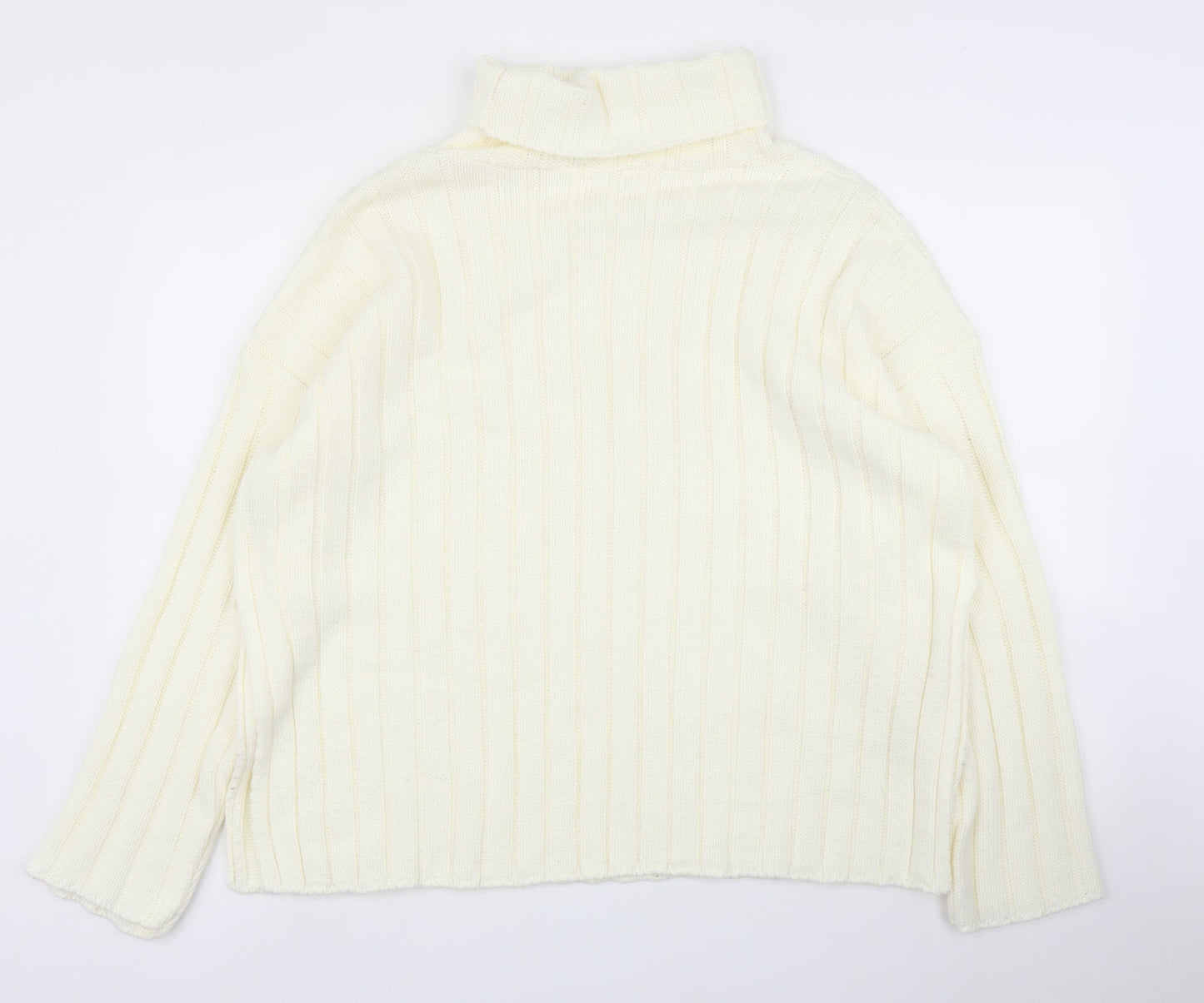 Missguided Womens Ivory   Pullover Jumper Size S