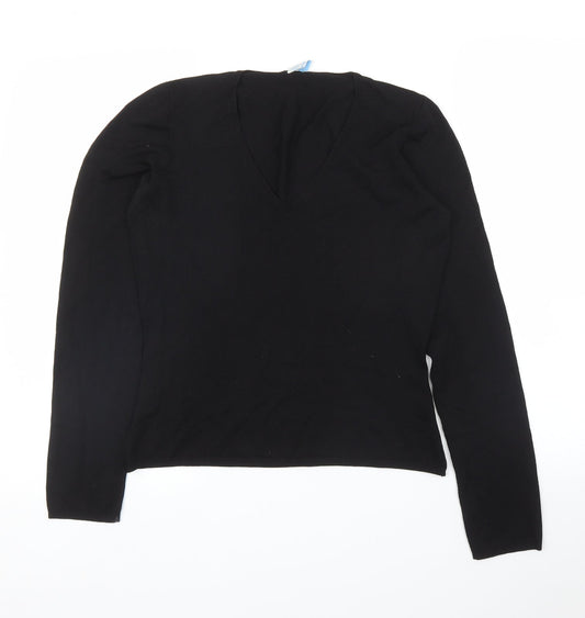 Oasis Womens Black   Pullover Jumper Size 14