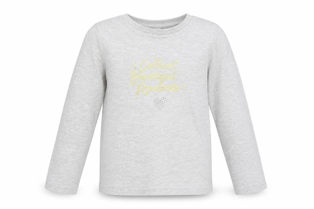 Primark Girls Grey   Basic T-Shirt Size 7-8 Years