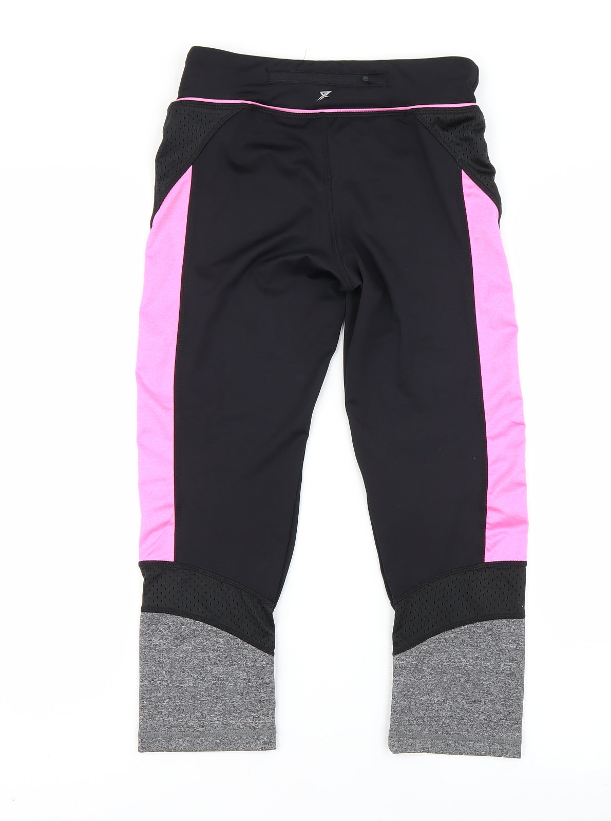 Preworn Womens Black   Cropped Leggings Size 6 L20 in