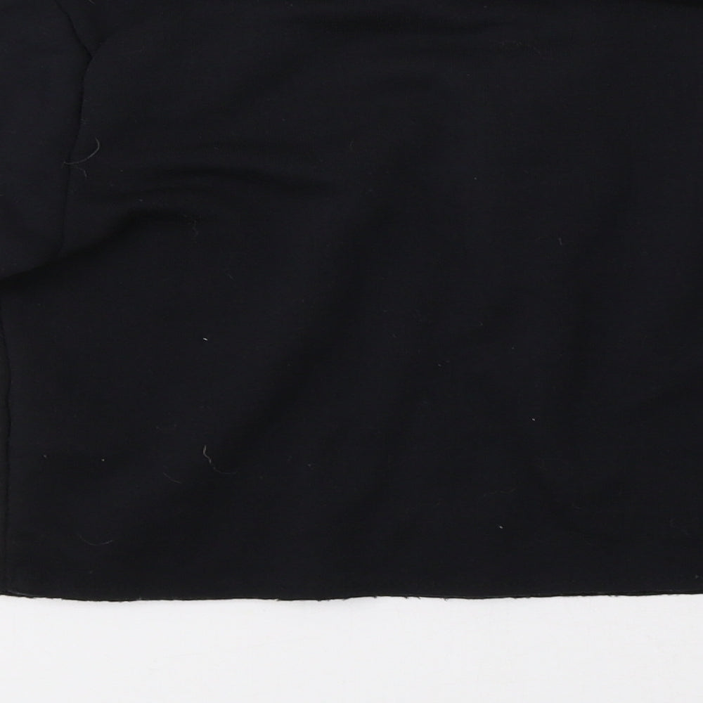 Topshop Womens Black   Pullover Sweatshirt Size 6