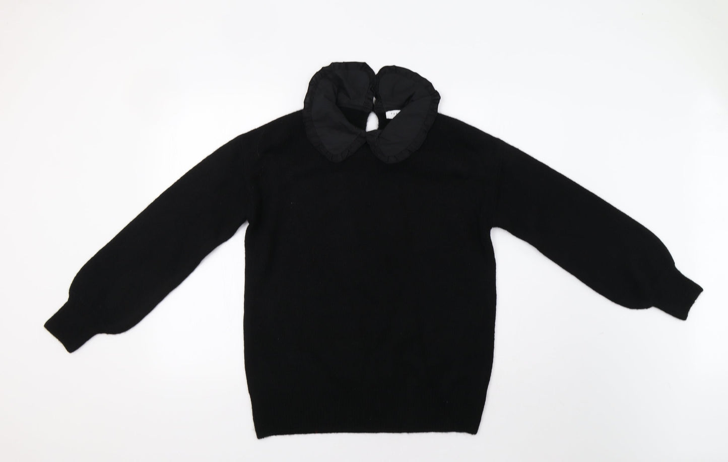 Papaya Womens Black   Pullover Jumper Size M