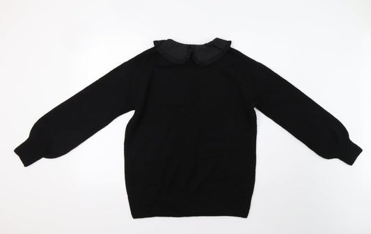 Papaya Womens Black   Pullover Jumper Size M