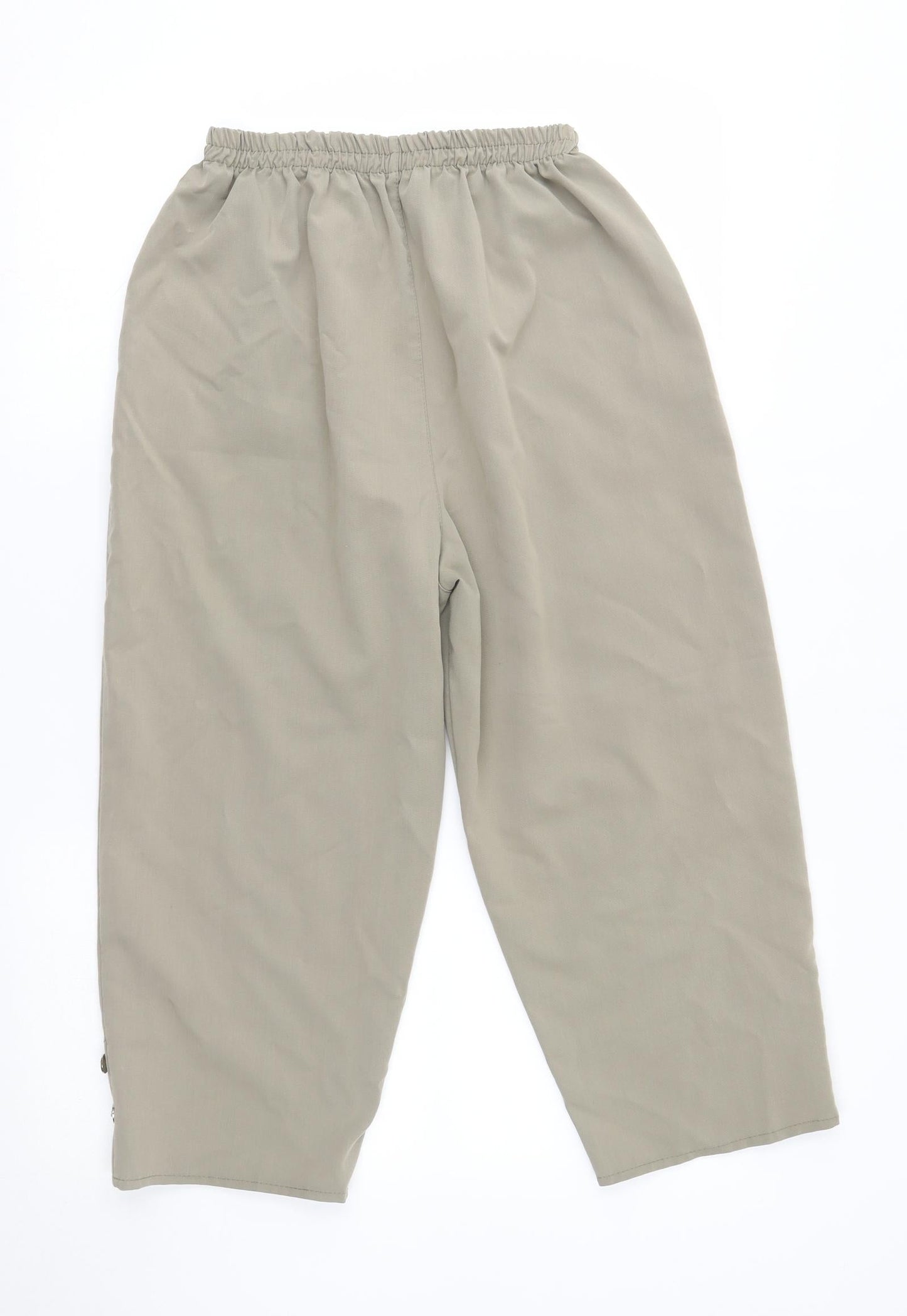 Preworn Womens Green   Capri Trousers One Size L20 in