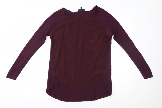 Warehouse Womens Red   Basic T-Shirt Size 10