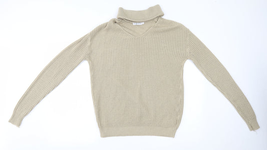 in the style Womens Beige   Pullover Jumper Size L
