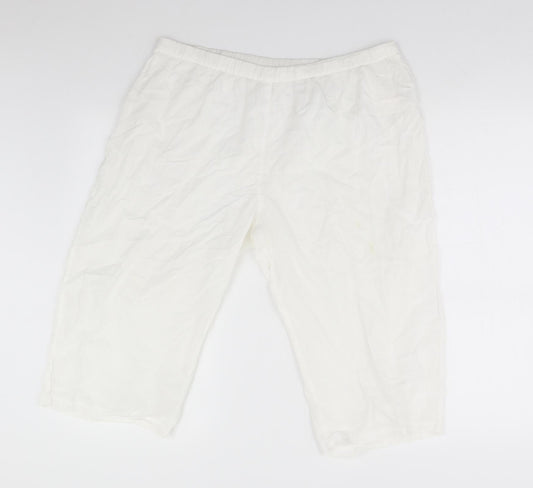 Preworn Womens White   Trousers  Size M