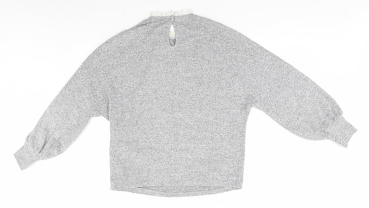 Dorothy Perkins Womens Grey   Pullover Jumper Size 12