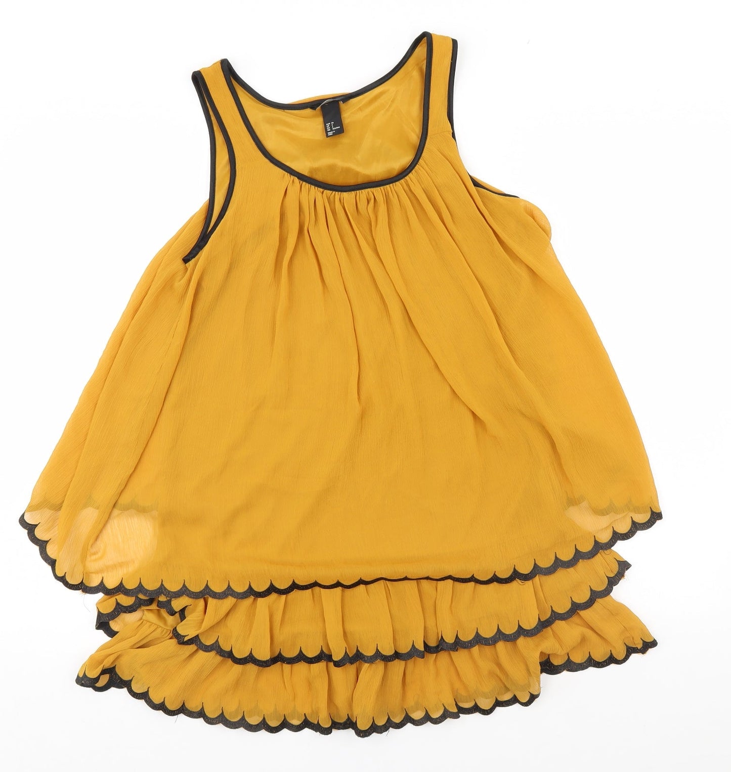 H&M Womens Orange   A-Line  Size 8