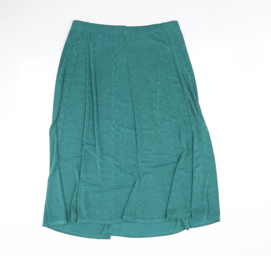 Preworn Womens Blue   A-Line Skirt Size M