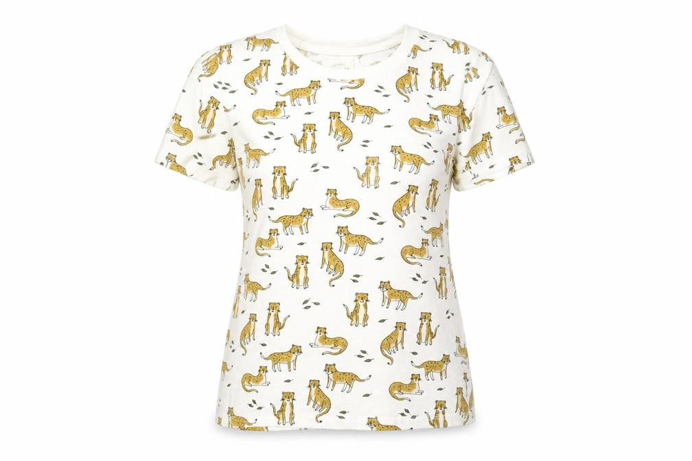 Marks and Spencer Womens Multicoloured    Pyjama Top Size S  - Tiger print