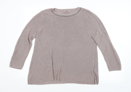 NEXT Womens Purple   Pullover Jumper Size 14