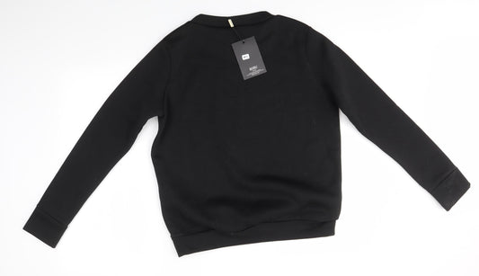 MISSFIGA Womens Black   Pullover Jumper Size M