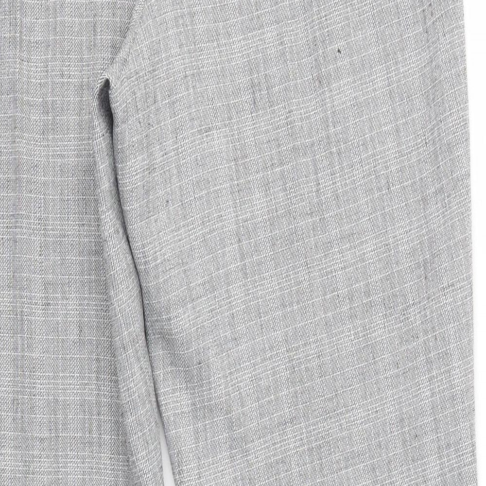 BHS Womens Grey   Dress Pants Trousers Size 14 L28 in