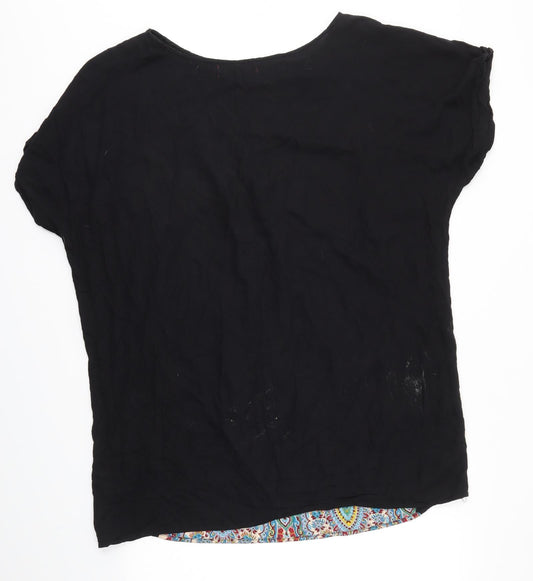 Boohoo Womens Multicoloured   Basic Blouse Size 12