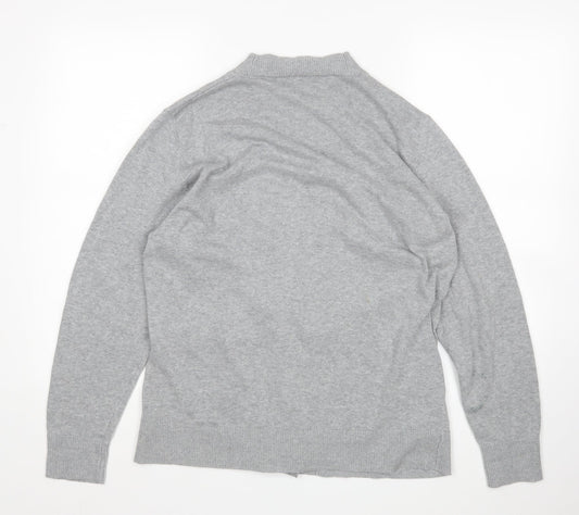 Avenue Womens Grey   Cardigan Jumper Size 12