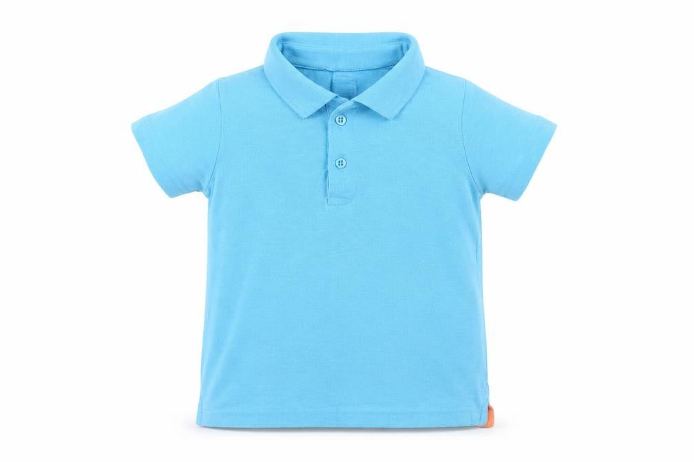 St Bernard Boys Blue   Basic Polo Size 5 Years
