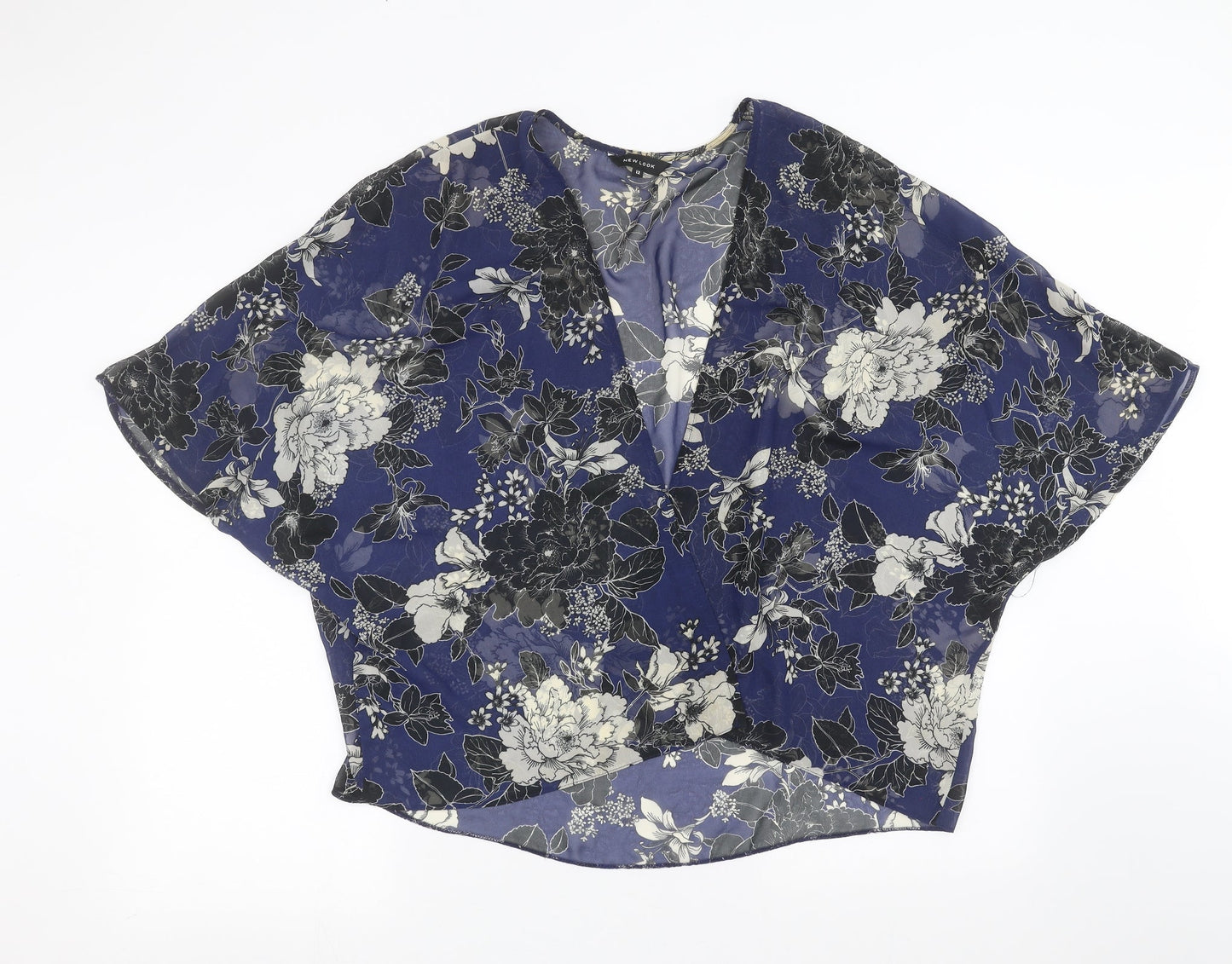 New Look Womens Blue   Cardigan Jumper Size 12