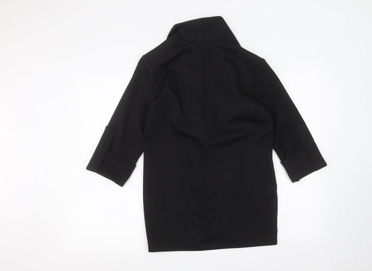 PRETTYLITTLETHING Womens Black   Cardigan Jumper Size 4