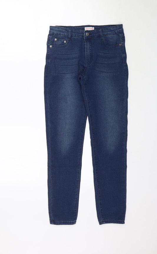 Board Angels Girls Blue  Denim Skinny Jeans Size 11-12 Years