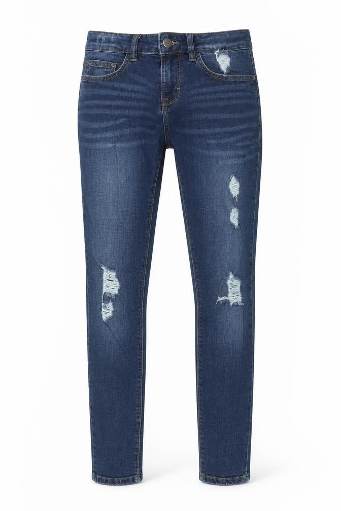 WAVEN Womens Blue   Skinny Jeans Size 26 in L25 in