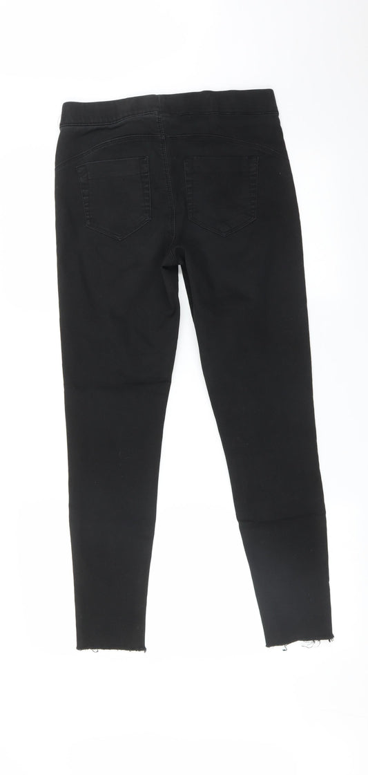 DENIM CO Womens Black   Skinny Jeans Size 12 L26 in